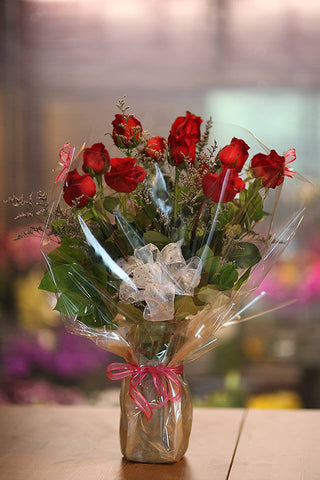 1 Dozen Roses  with or without Vase